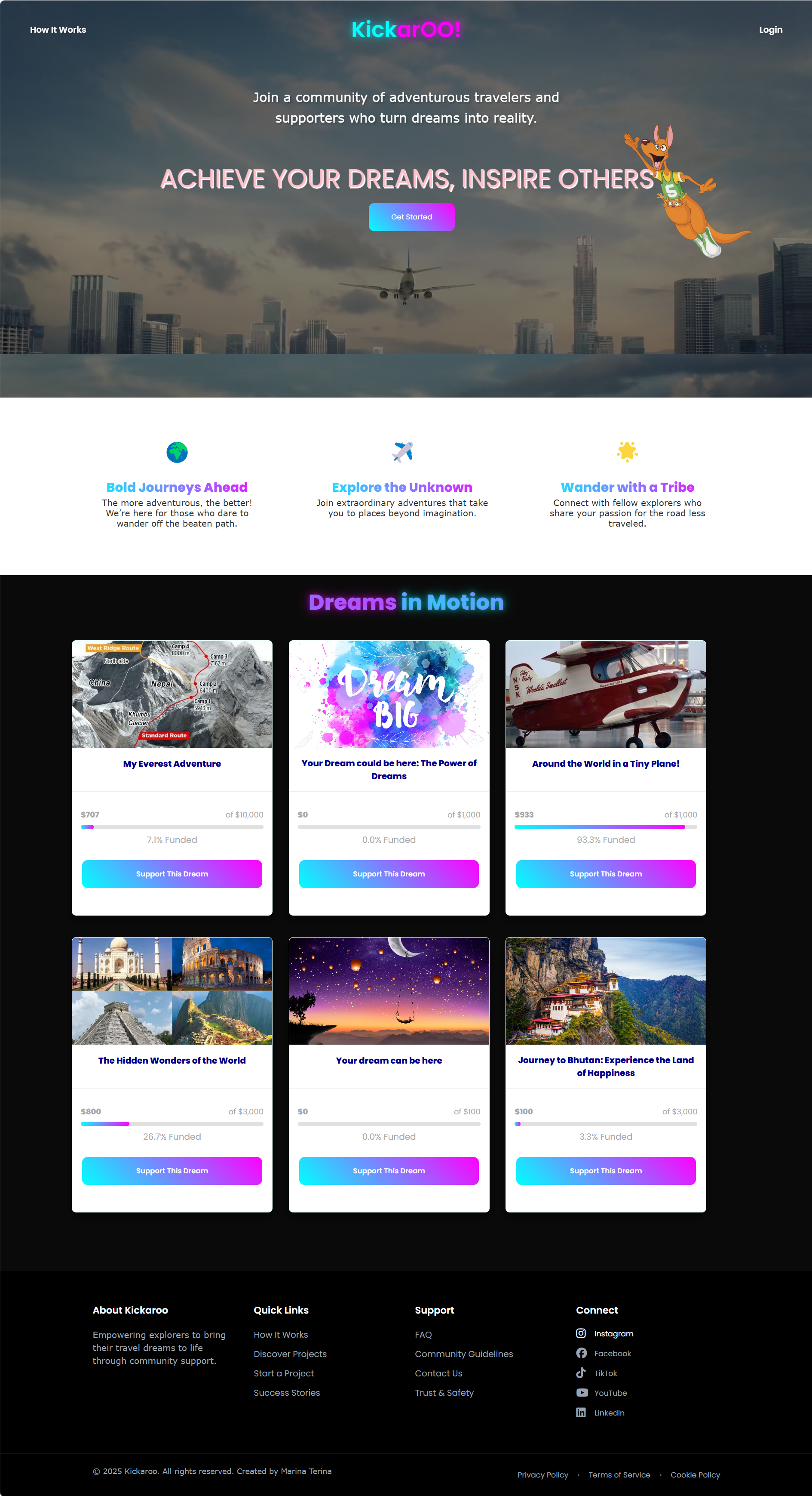 Kickaroo screenshot