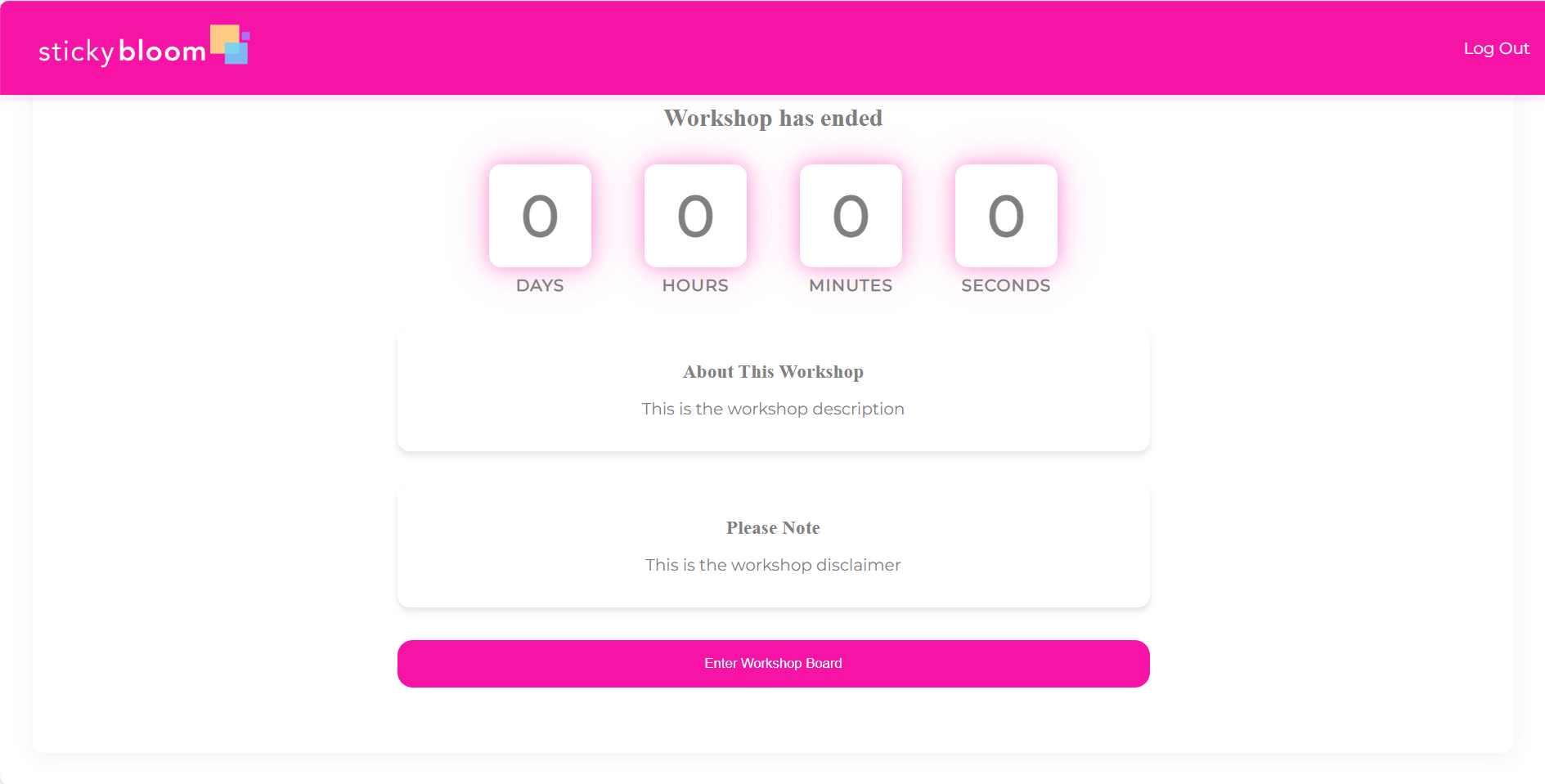 Stickybloom screenshot